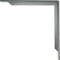Ekena Millwork Stockport Steel Bracket, Unfinished 2"W x 16"D x 16"H BKTM02X16X16STCRS - alternate 7